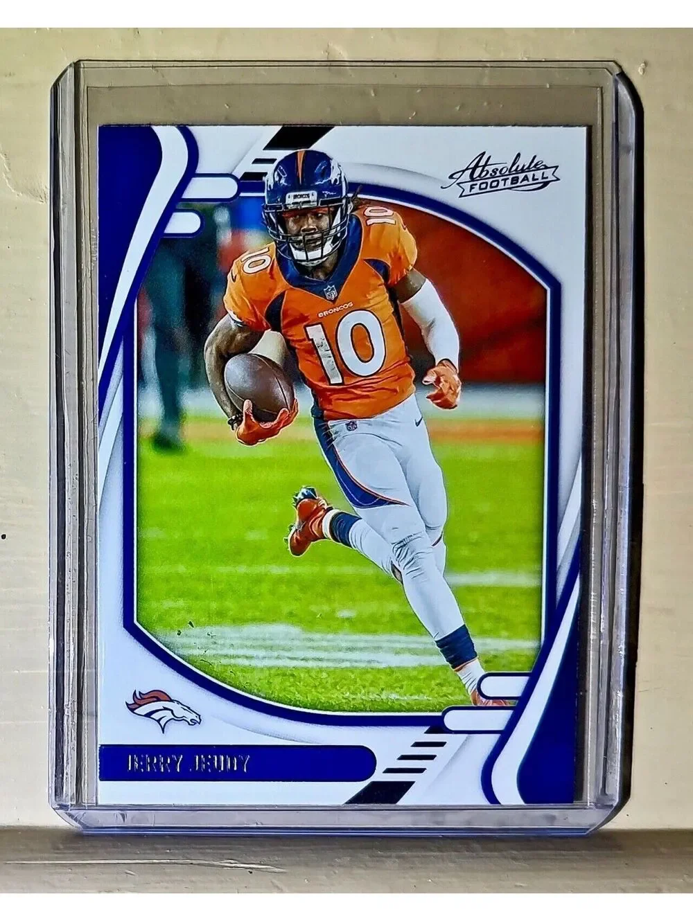 Jerry Jeudy 2021 Panini NFL Absolute Football #53 Card Denver Broncos